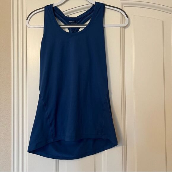 Athleta limitless keyhole tank blue XL - Picture 2 of 6